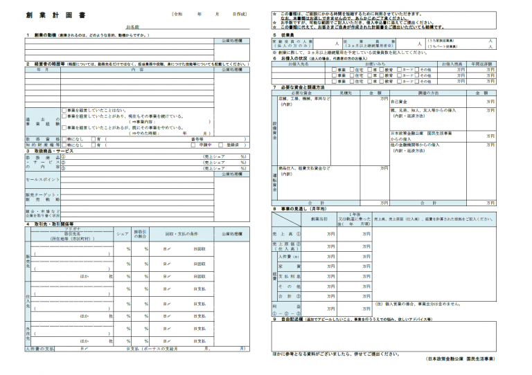 事業計画書とは？作成の目的・メリット、記載項目や書き方を解説【テンプレ付き】 スモビバ！